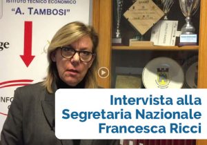 Scopri di più sull'articolo Intervista alla Segretaria Nazionale Francesca Ricci sulla Valutazione dei docenti